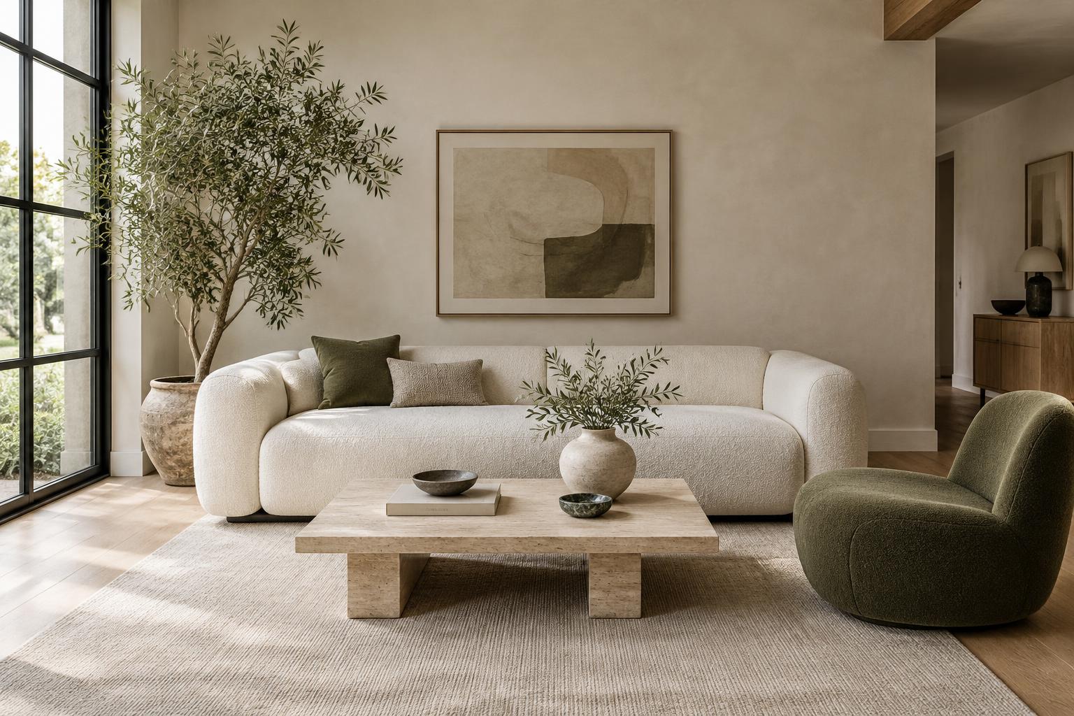 A living room visualized by Room Remaker